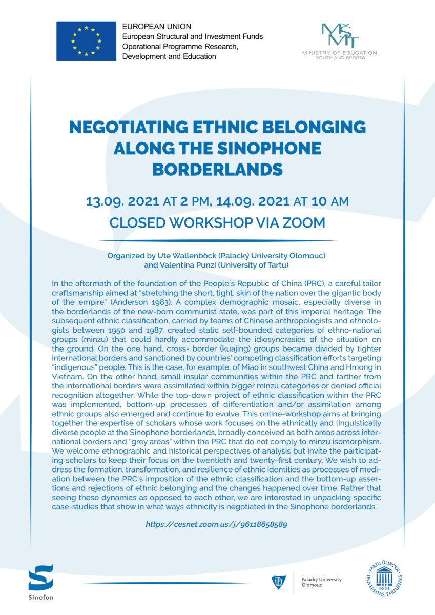 Negotiating Ethnic Belonging along The Sinophone Borderlands