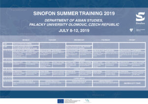 Sinofon Summer Training 2019